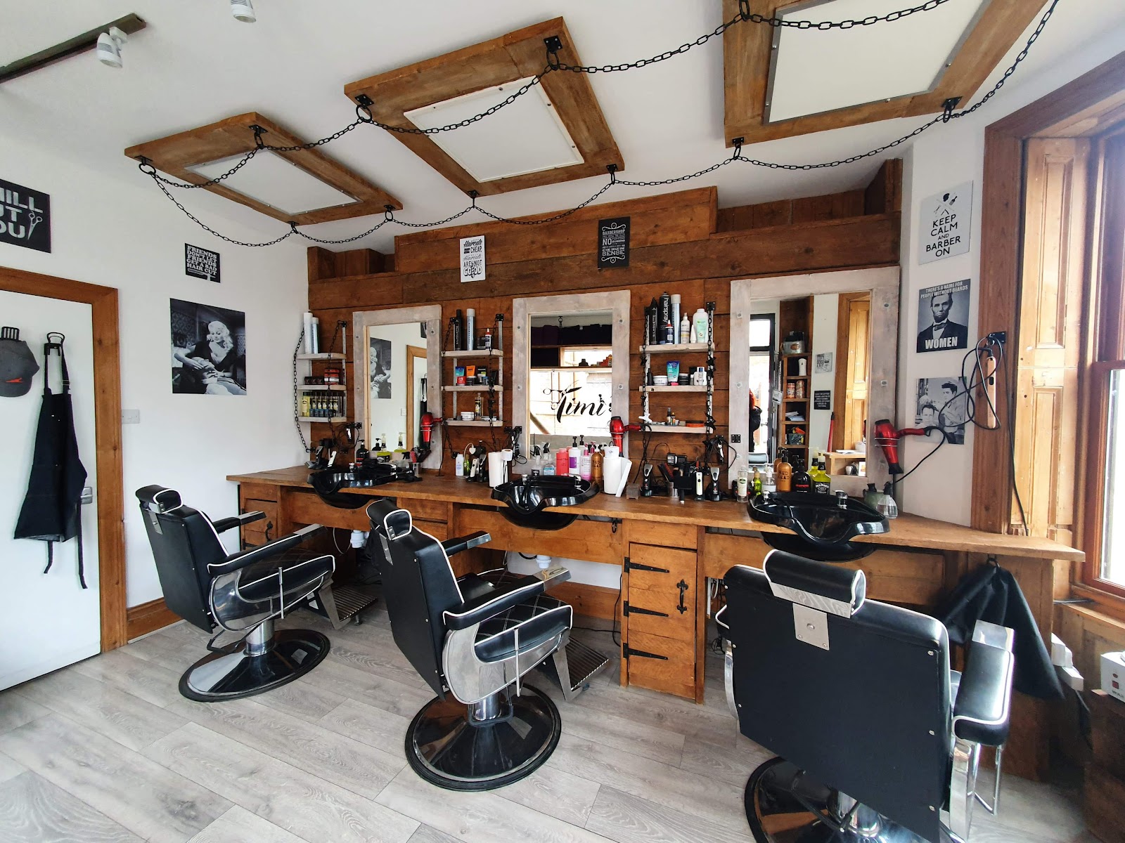 Timi's barbershop — their work