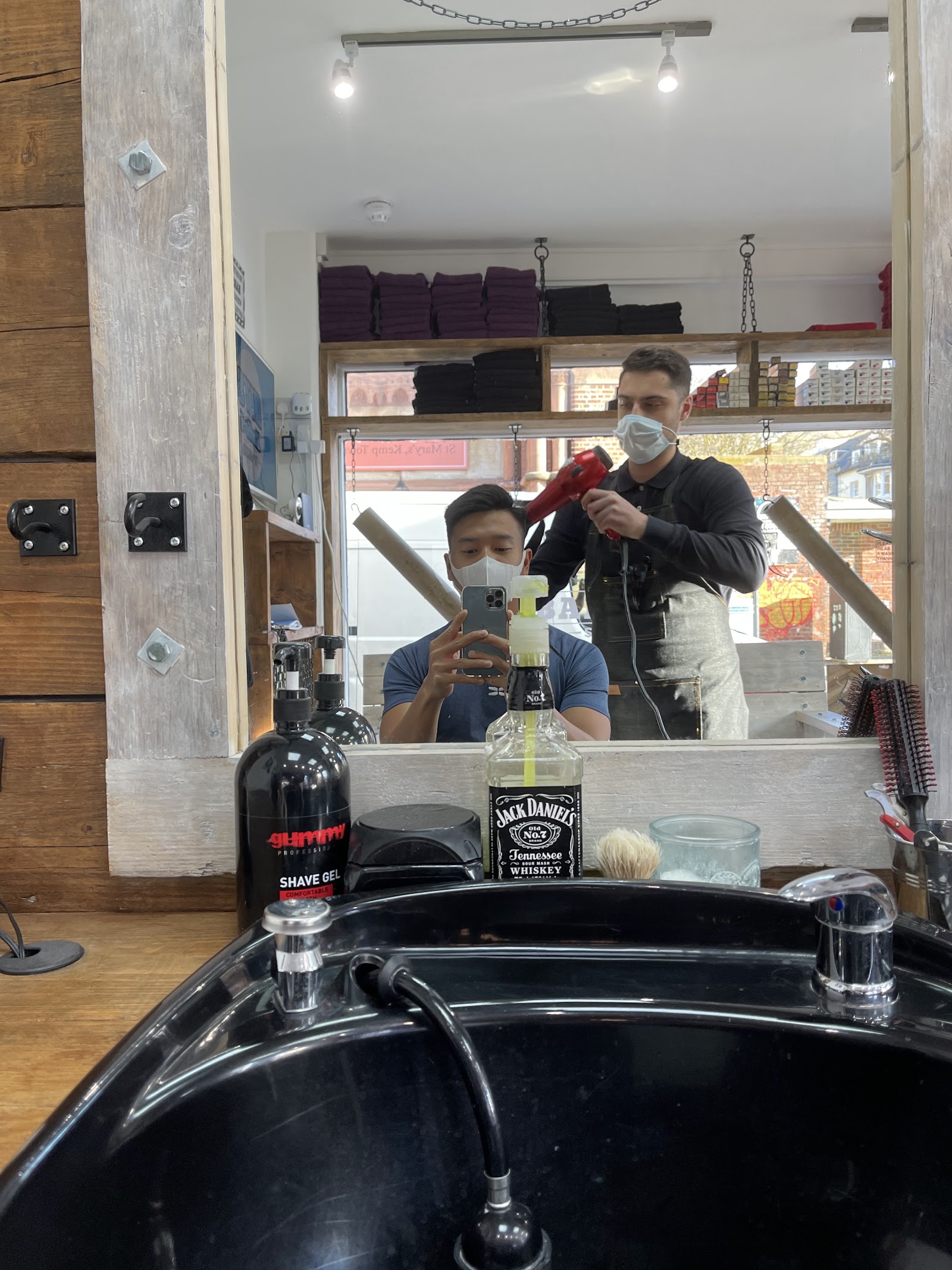 Timi's barbershop — their work